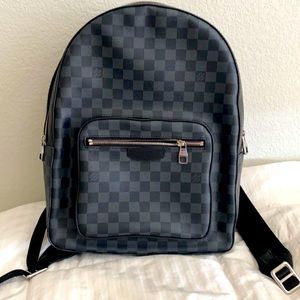 Josh Backpack Damier Graphite